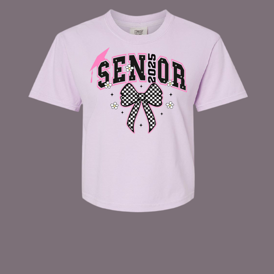 Senior 2025 Cropped Tee