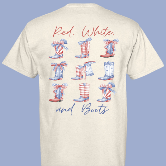 Red White & Boots