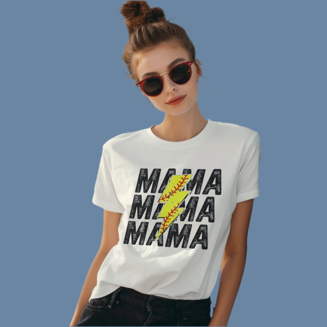 Softball MAMA - Black